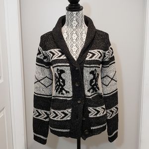 Bluenotes Button-Up Cardigan, Womens Size M